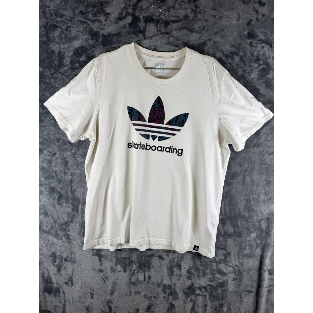 Adidas Skateboarding White 2XL T-Shirt